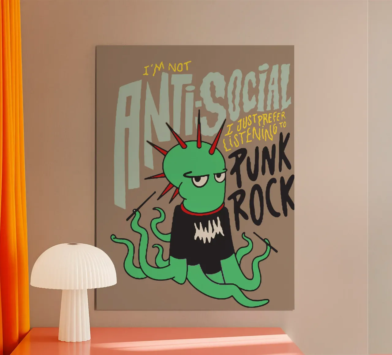 Sono Punk Rock poster da Gunawan Rb