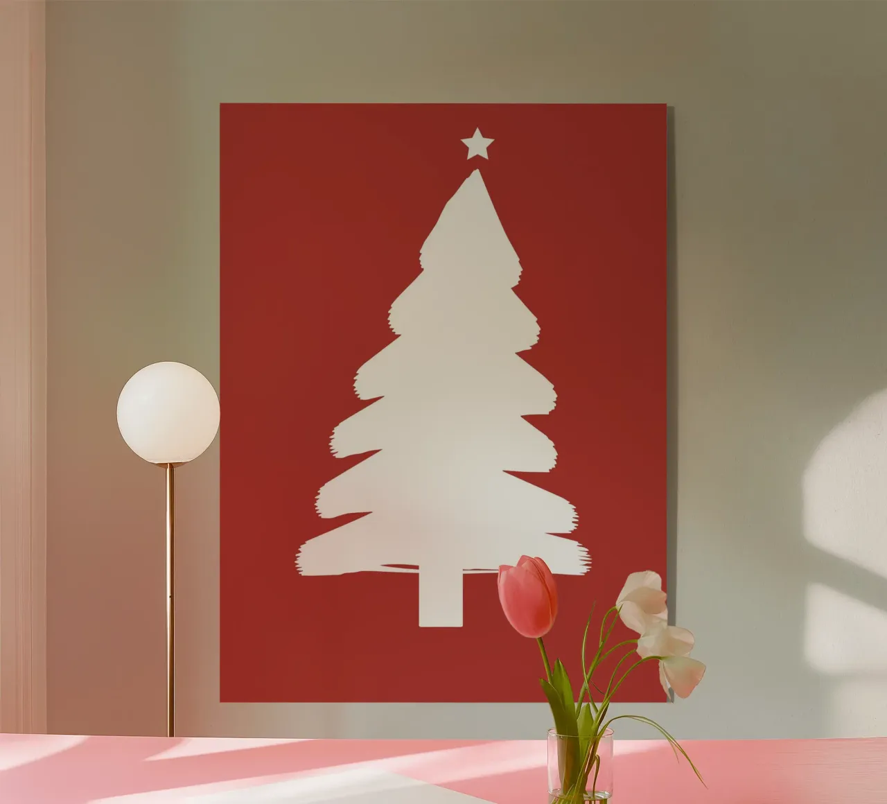 Brushstroke Pine plexiglass da vintageshop