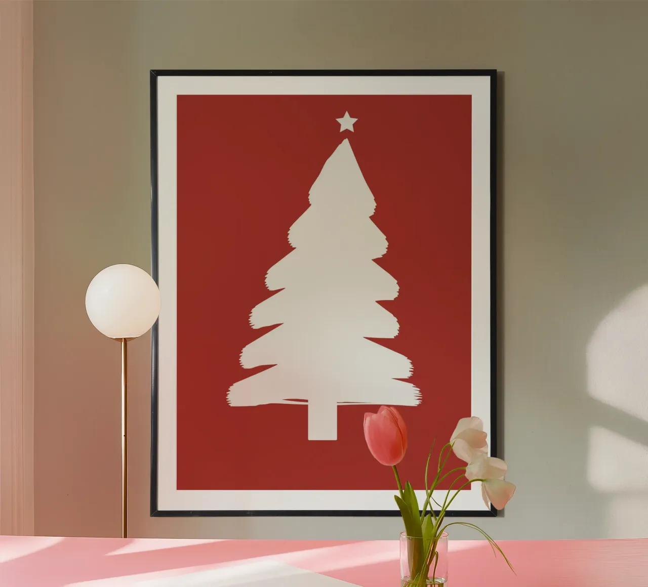 Brushstroke Pine poster da vintageshop