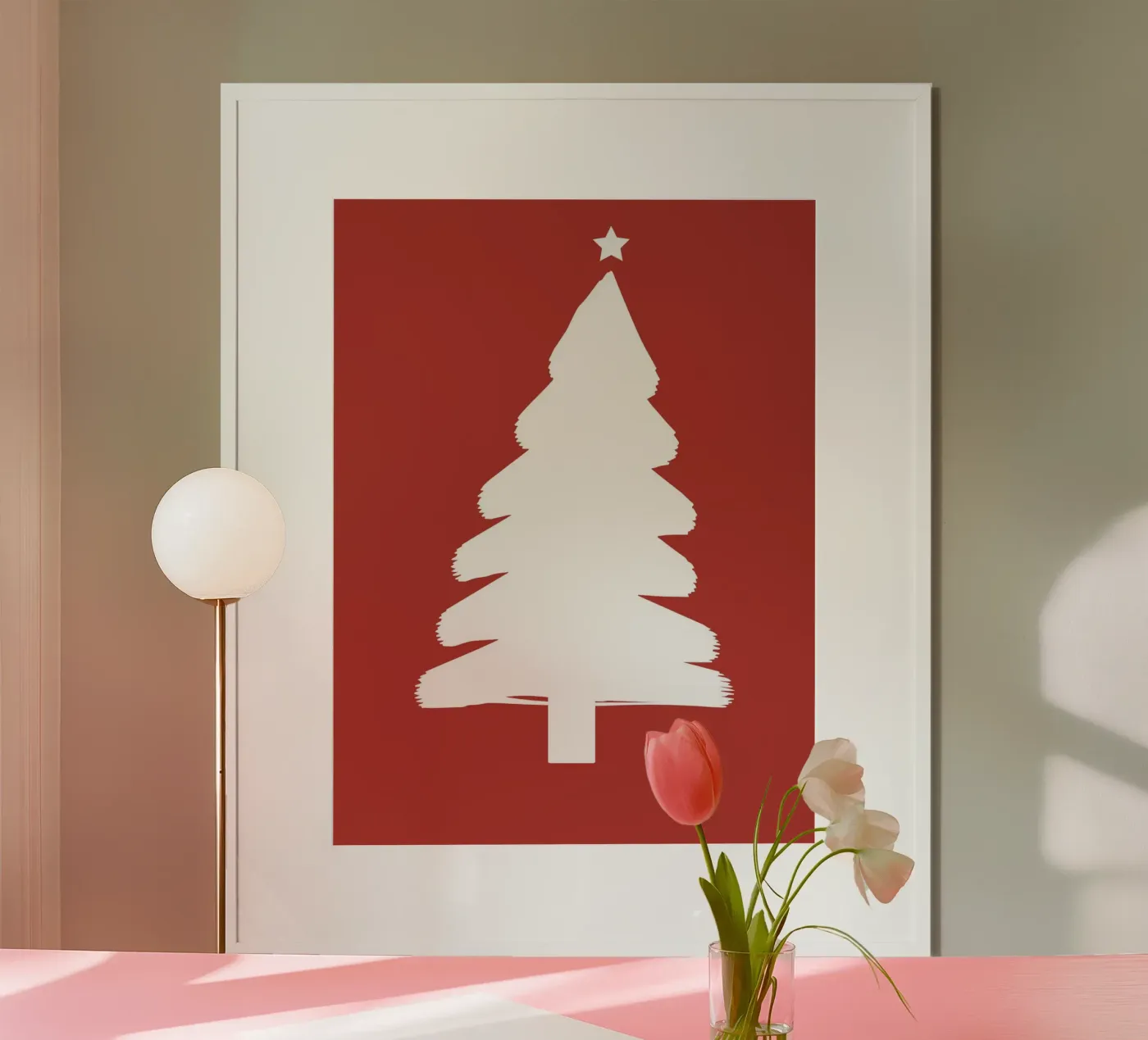 Brushstroke Pine poster by vintageshop