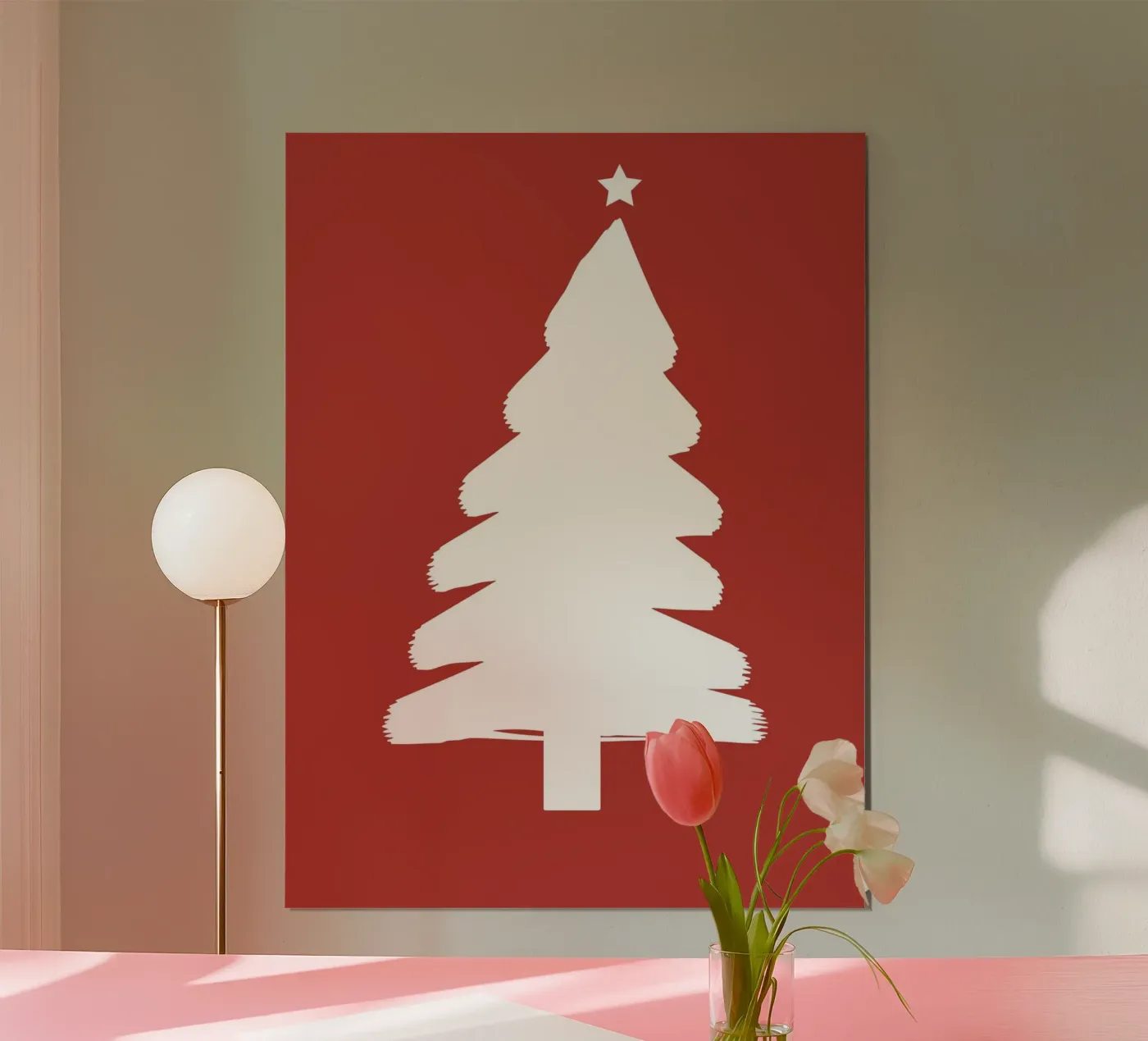 Brushstroke Pine poster by vintageshop