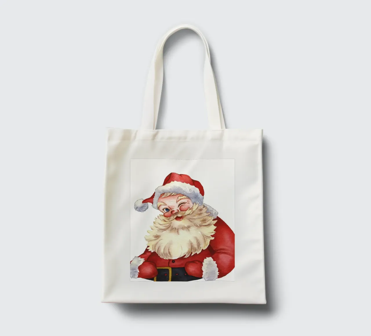 Winking Clause borsa in juta da vintageshop