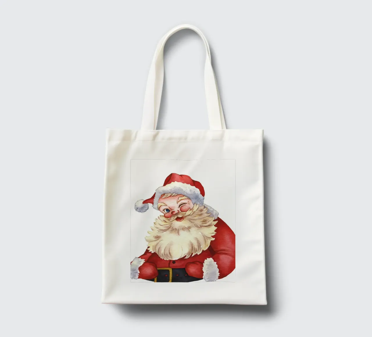 Winking Clause borsa in juta da vintageshop