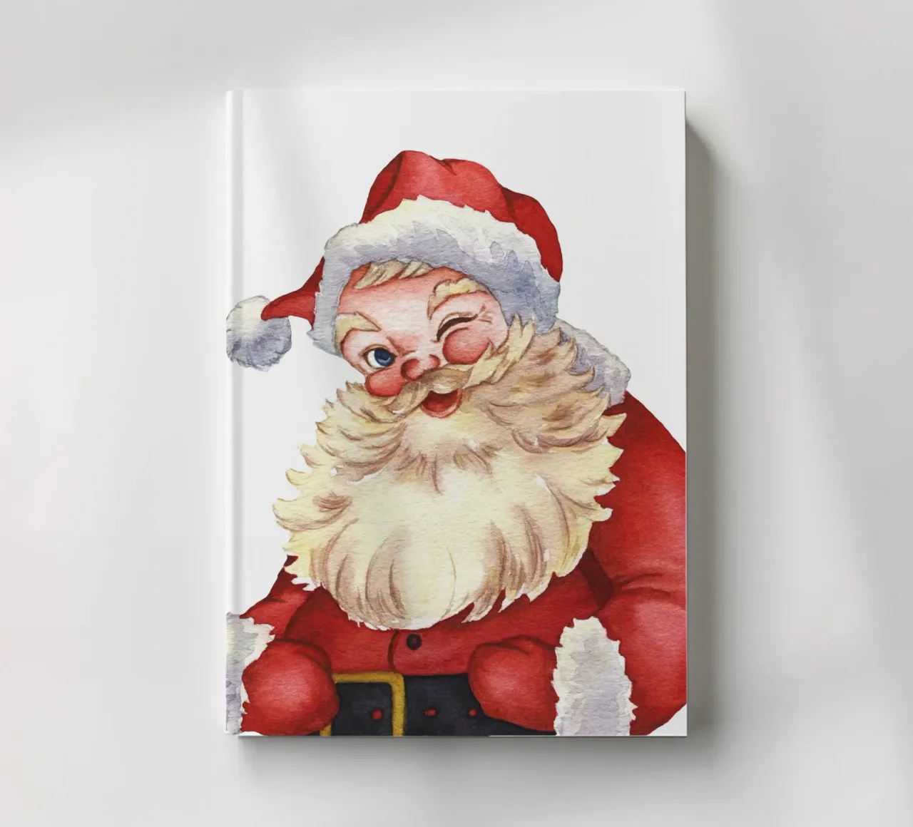 Winking Clause notebook by vintageshop