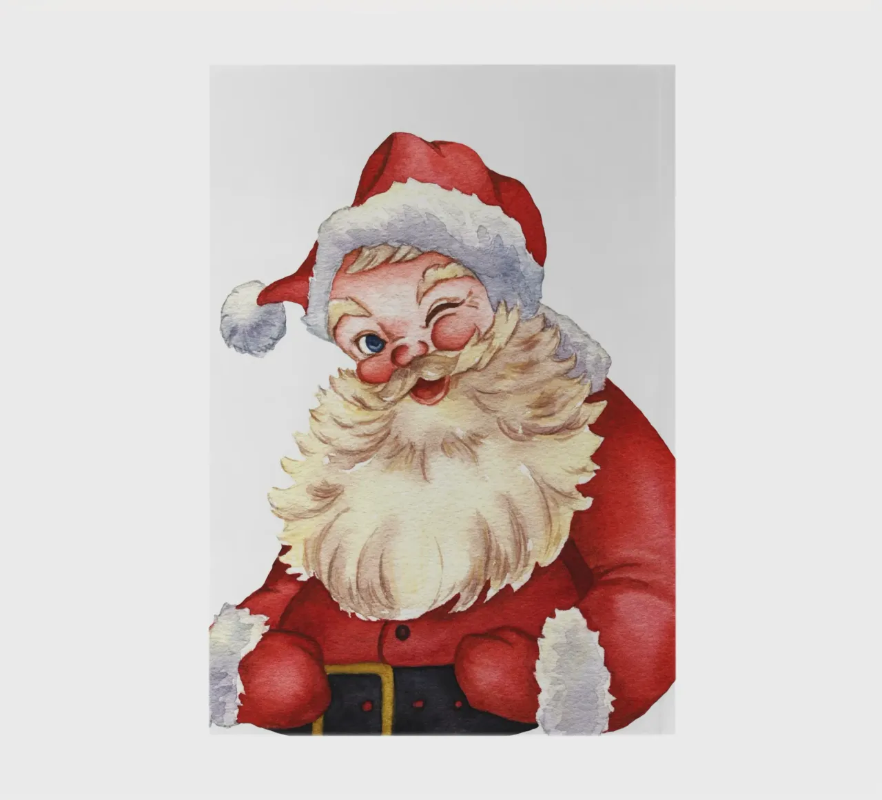 Winking Clause notebook by vintageshop