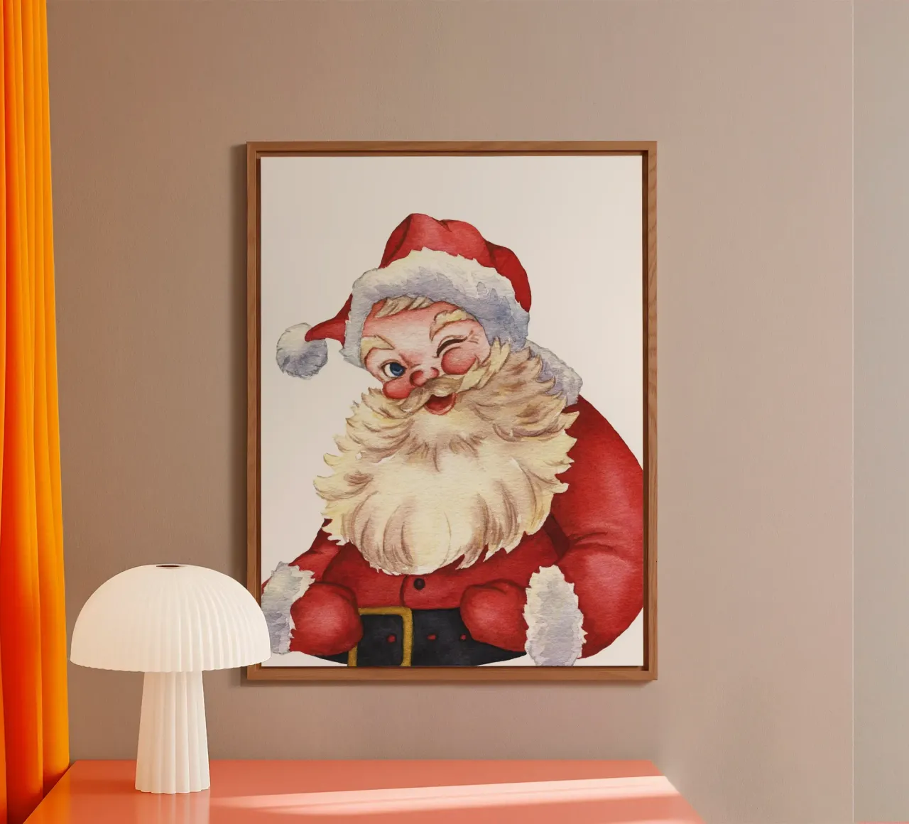 Winking Clause alluminio dibond da vintageshop