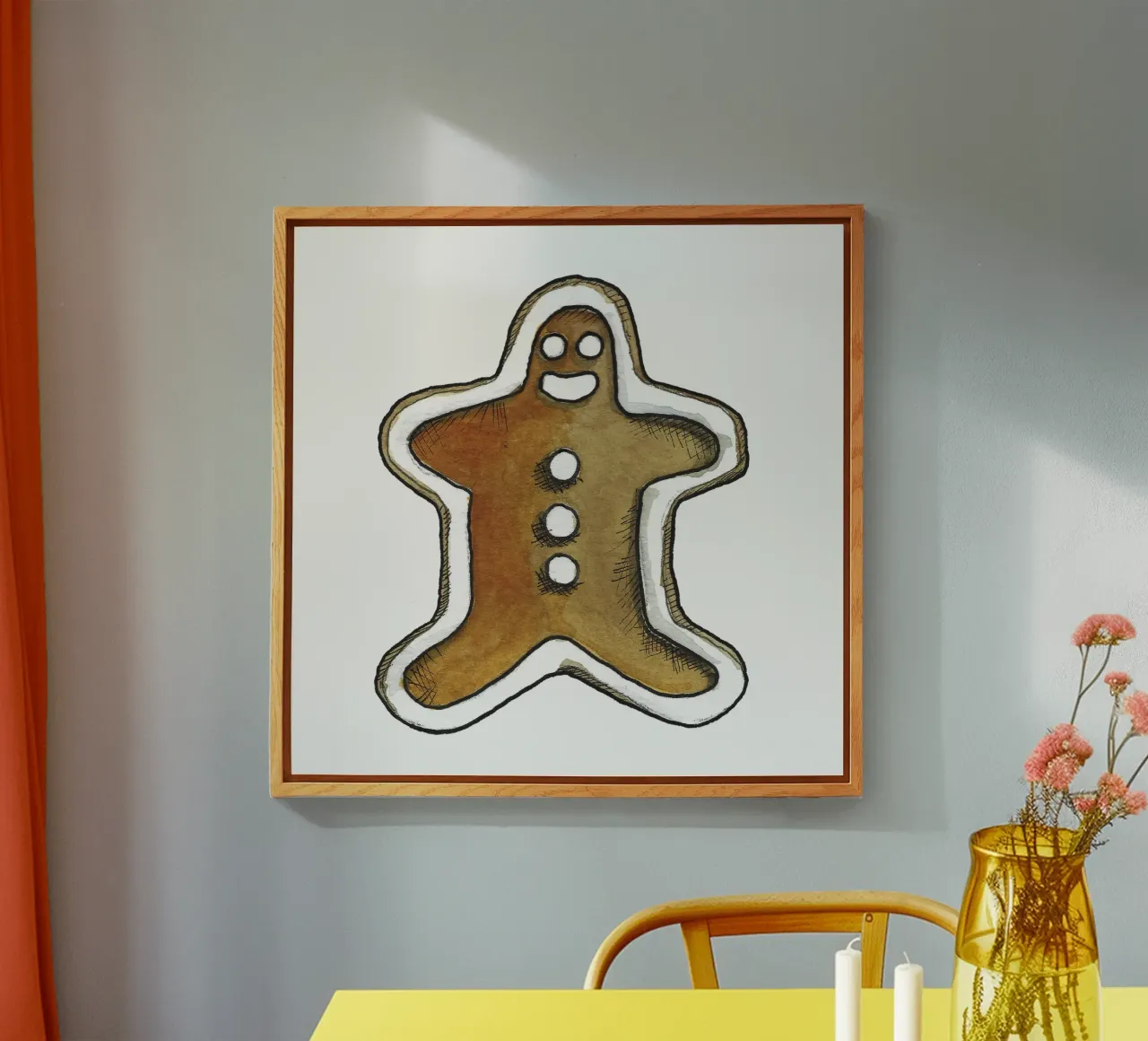 Christmas Cookie plexiglass da Face & Content