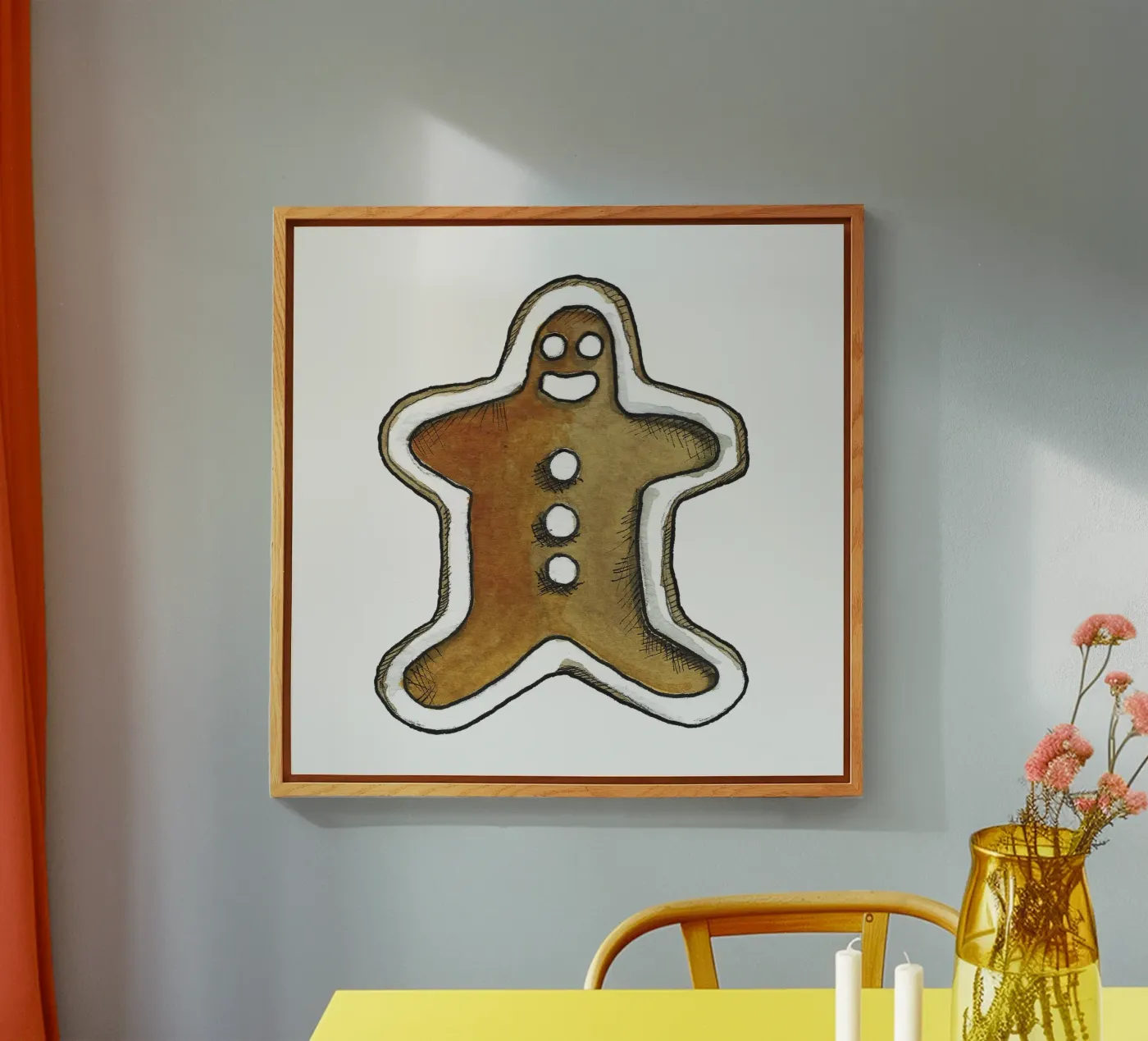 Christmas Cookie Acryl-Glas von Face & Content