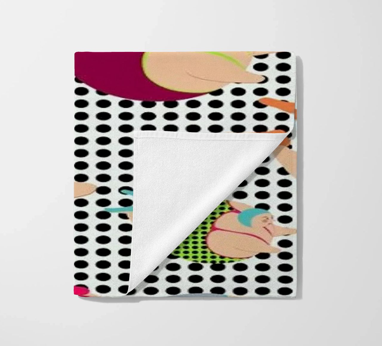 Spotty Swimmers (SSWIM) serviette de plage de Maria Kritzas