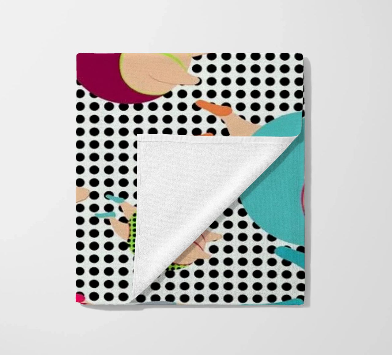 Spotty Swimmers (SSWIM) serviette de plage de Maria Kritzas
