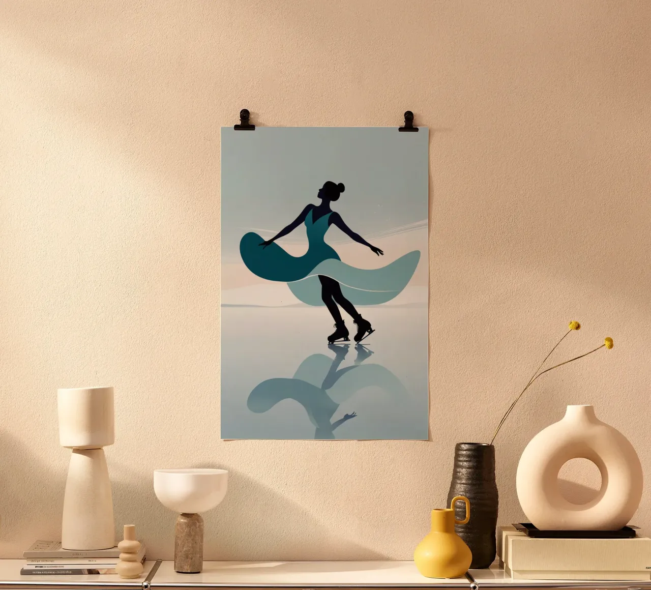 Frozen Elegance poster by Maison Solis