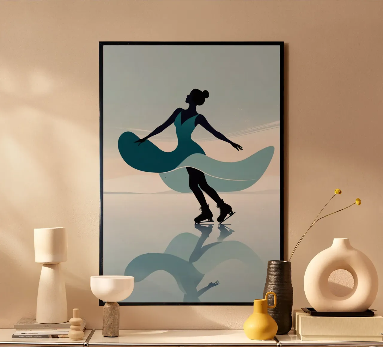 Frozen Elegance poster by Maison Solis