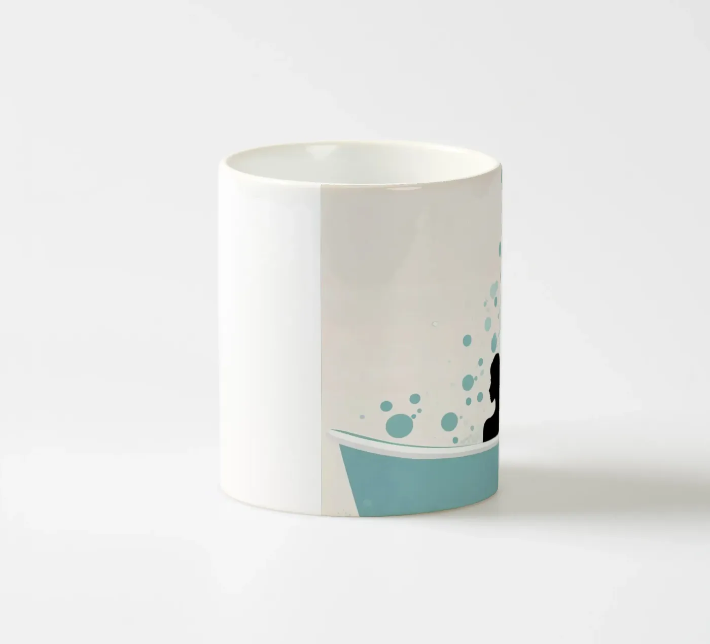 Bubble Serenity ceramic mug by Maison Solis
