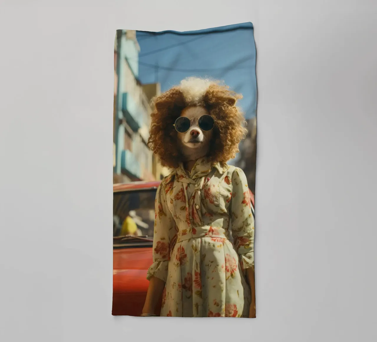 Gaëlle asciugamano da bagno da Affiches Chien Originales – Dogland