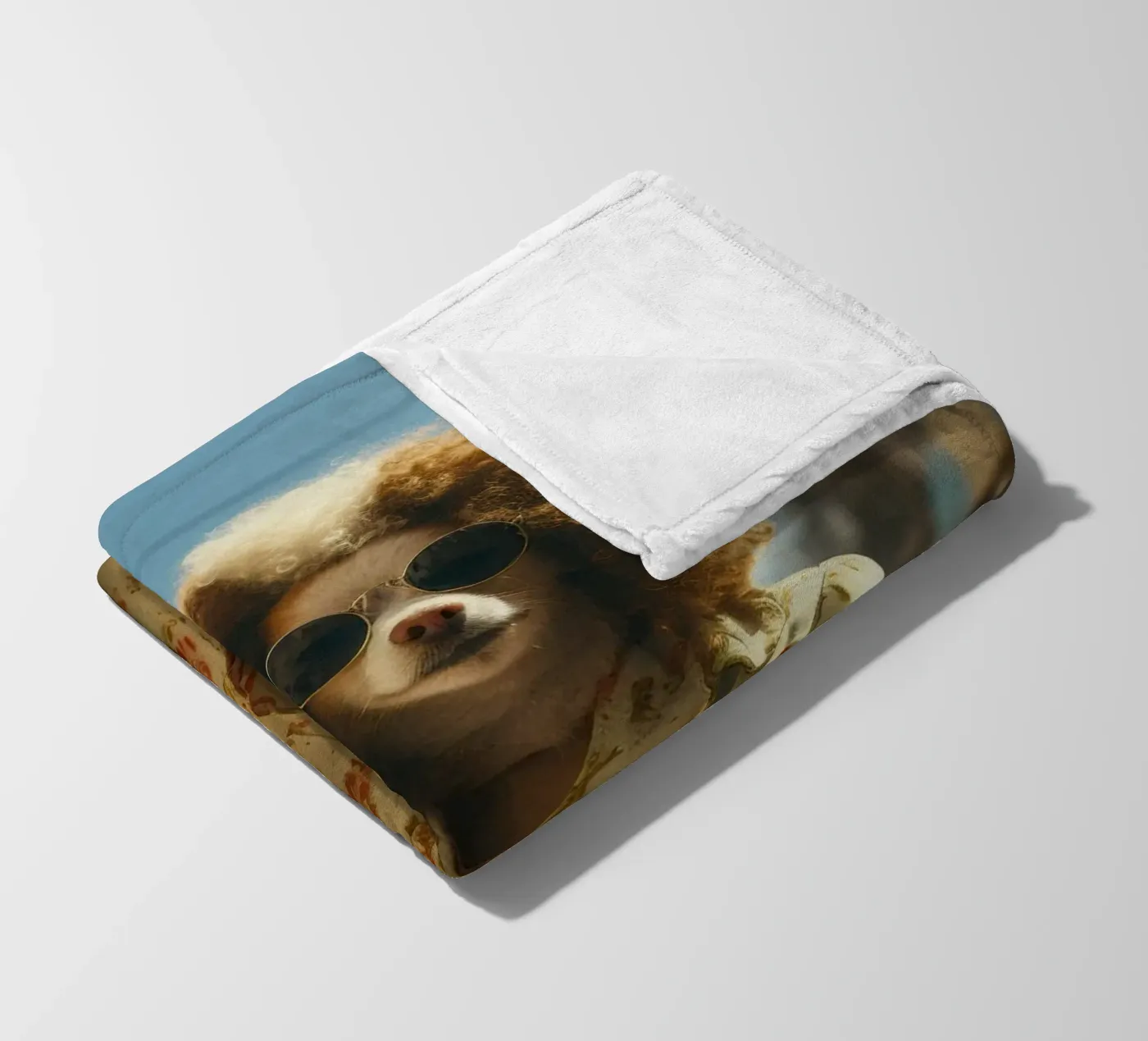 Gaëlle fleecedeken van Affiches Chien Originales – Dogland