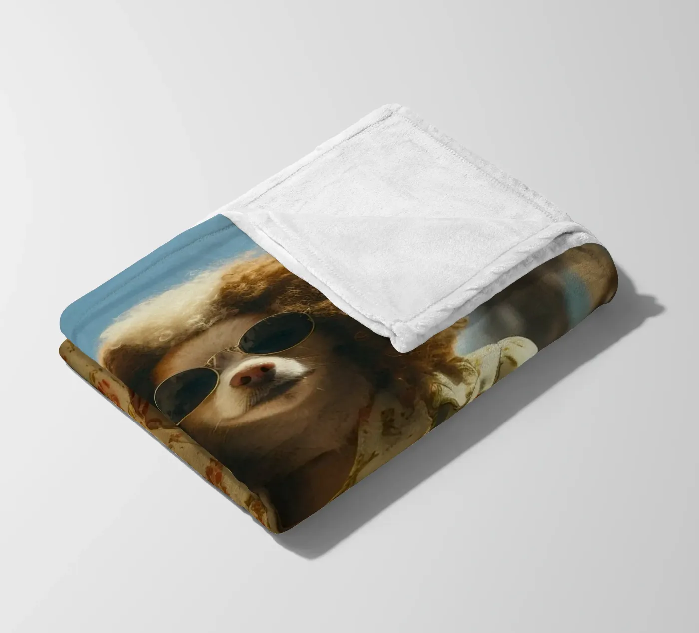 Gaëlle fleecedeken van Affiches Chien Originales – Dogland