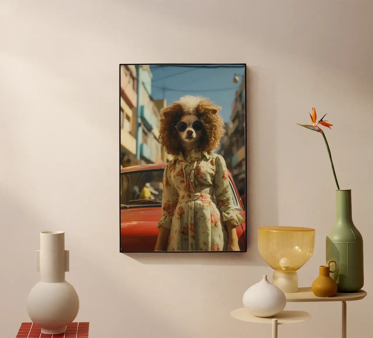 Gaëlle plexiglass da Affiches Chien Originales – Dogland