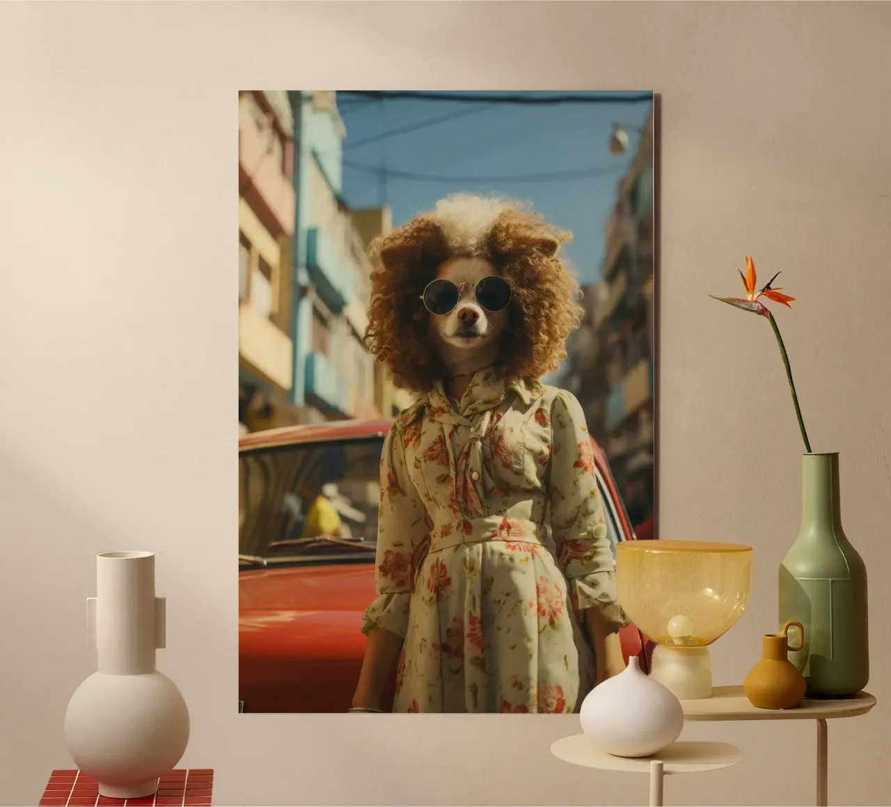 Gaëlle forex plate by Affiches Chien Originales – Dogland