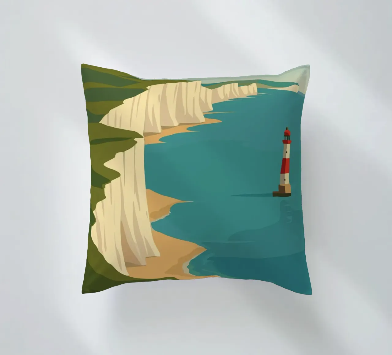 White Cliffs of DOVER cuscino da minimalist designs