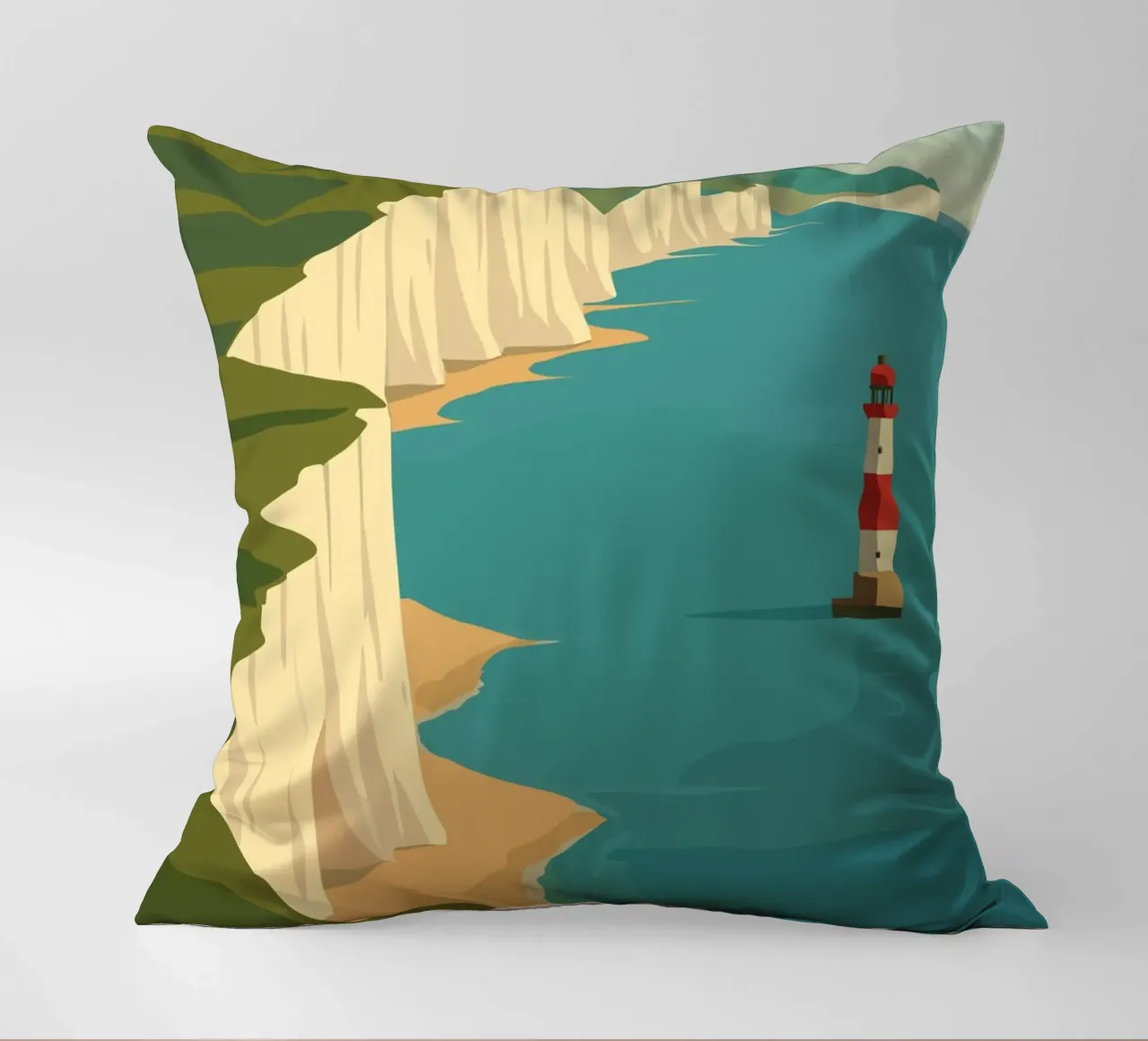 White Cliffs of DOVER cuscino da minimalist designs