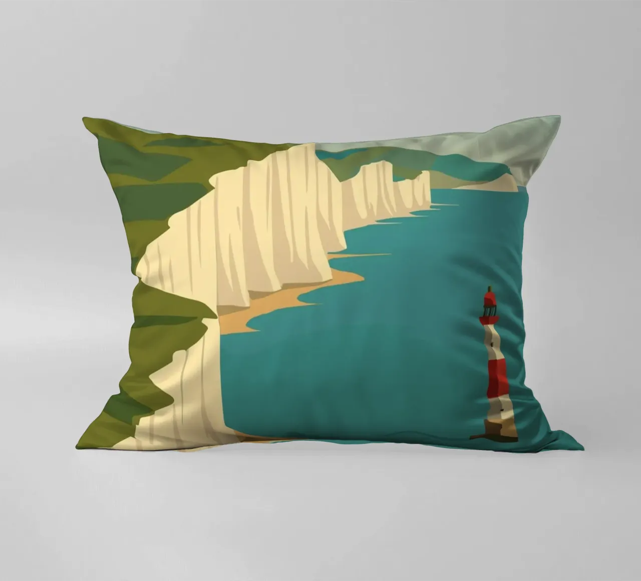 White Cliffs of DOVER cuscino da minimalist designs