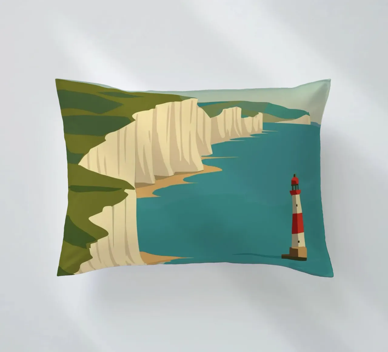 White Cliffs of DOVER cuscino da minimalist designs