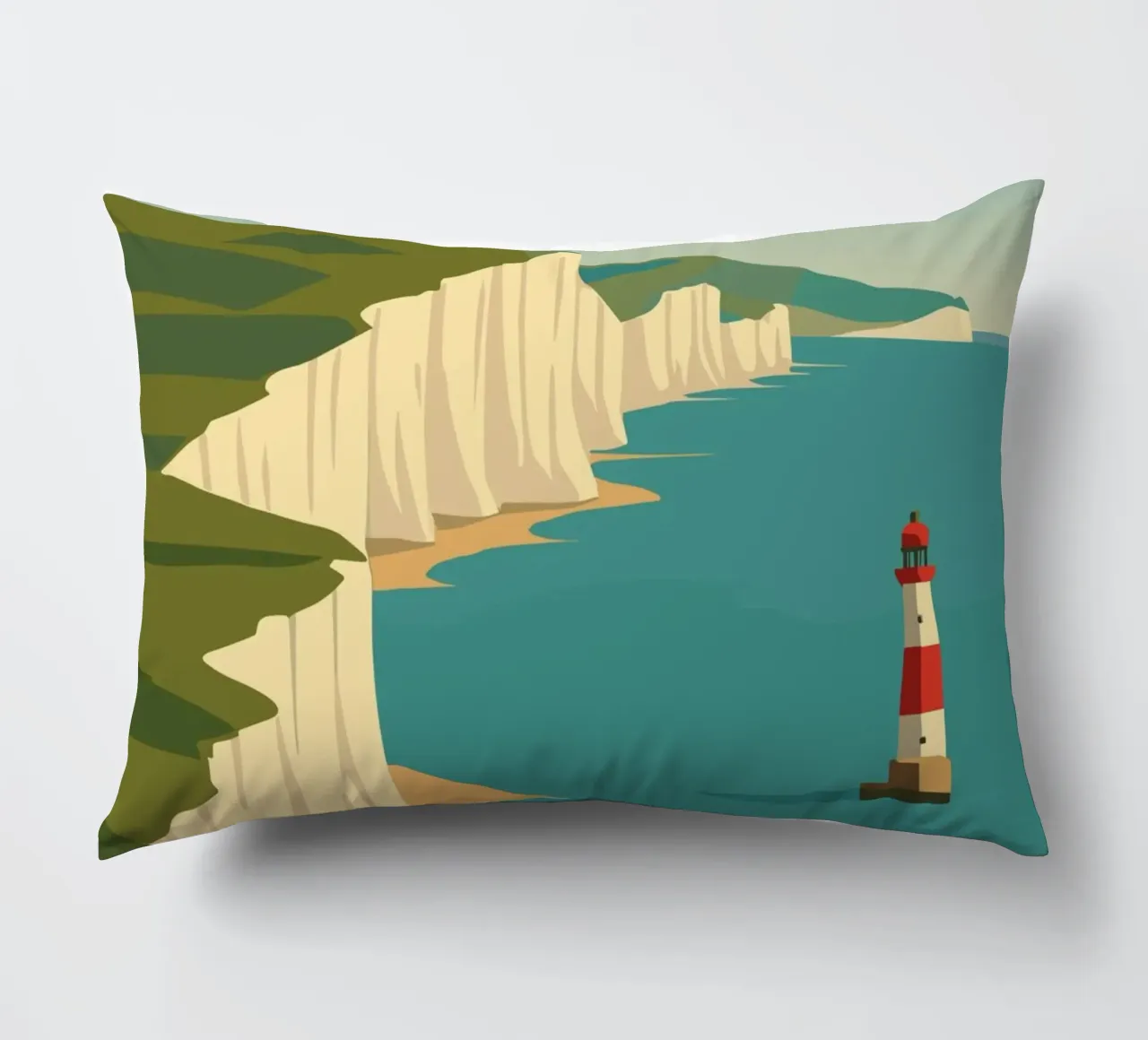 White Cliffs of DOVER cuscino da minimalist designs