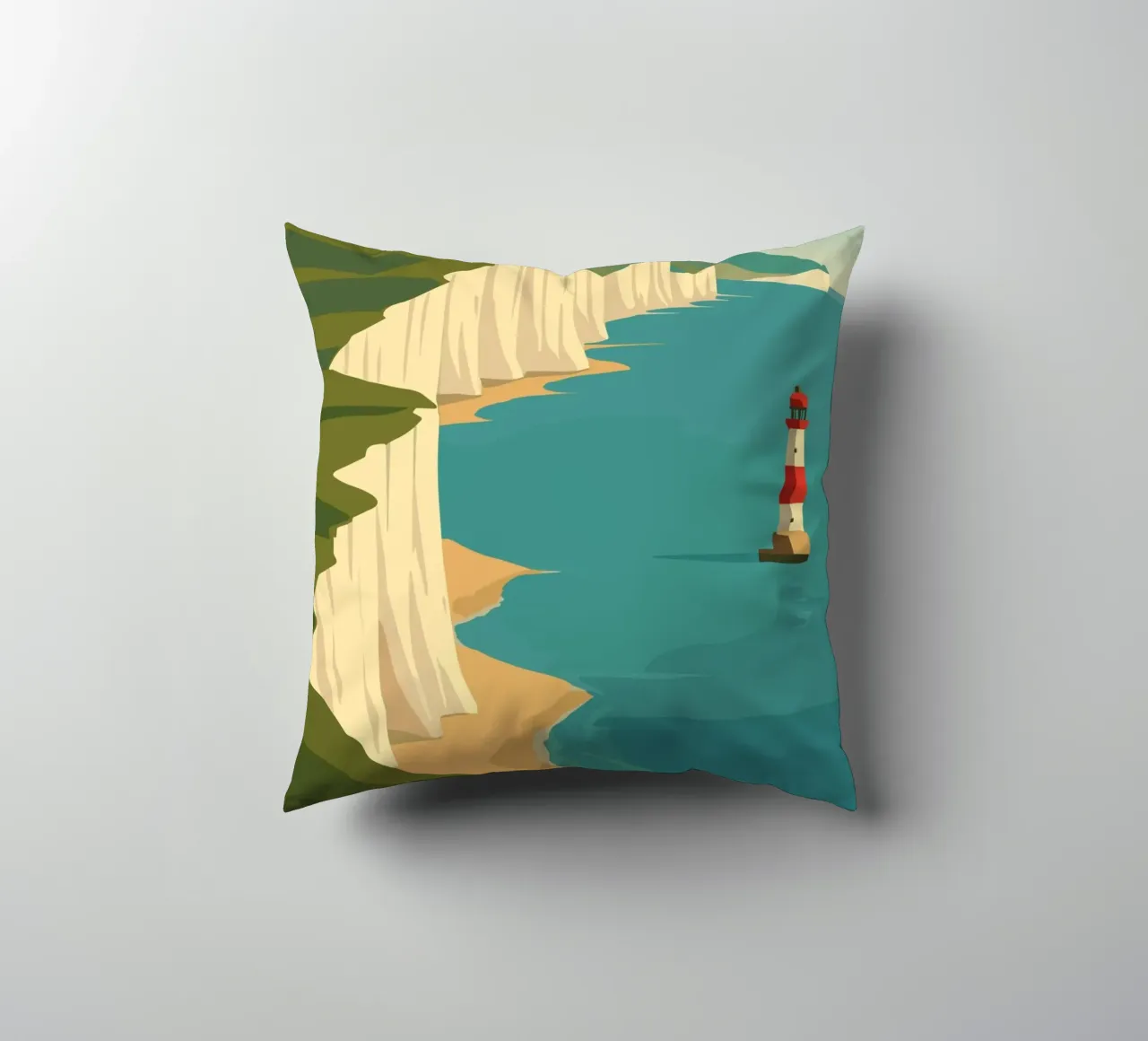 White Cliffs of DOVER cuscino da minimalist designs