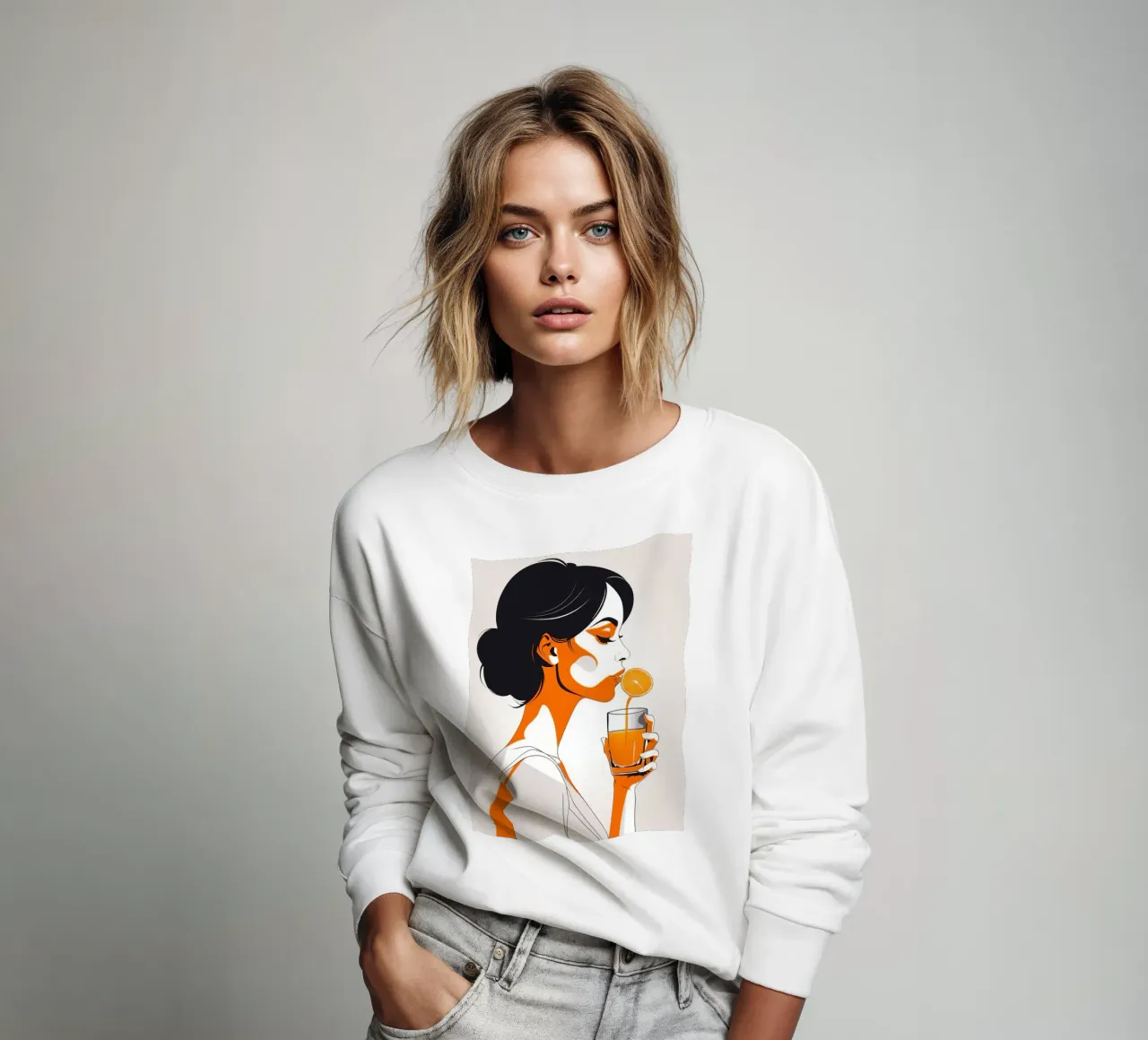 Ochtendlust sweatshirt van Maison Solis