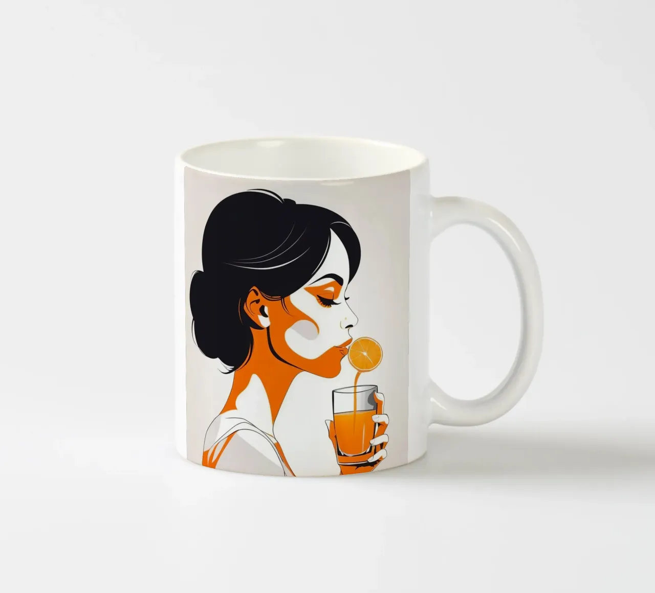 Zest mattutino tazza in ceramica da Maison Solis