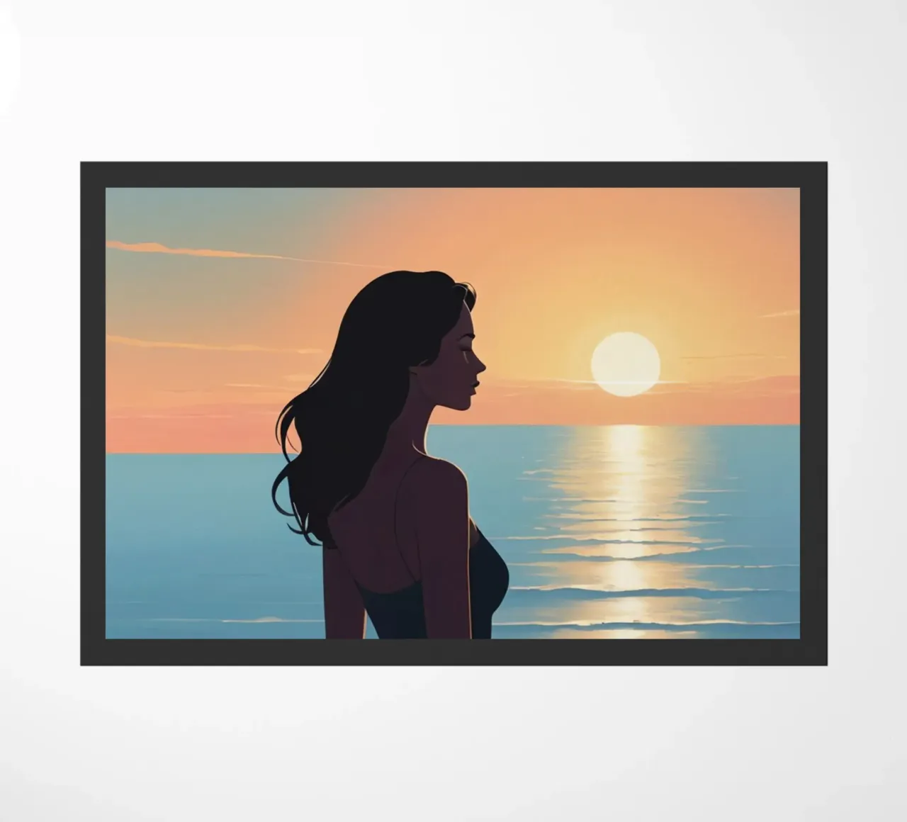 Pensieri al tramonto zerbino da Maison Solis