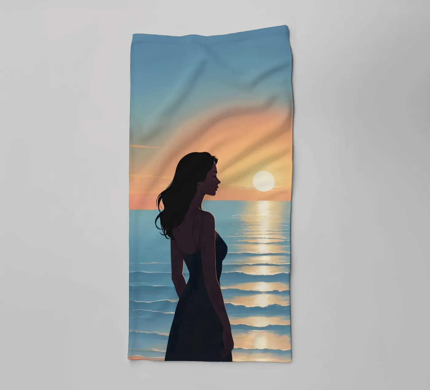 Sunset Thoughts towel by Maison Solis