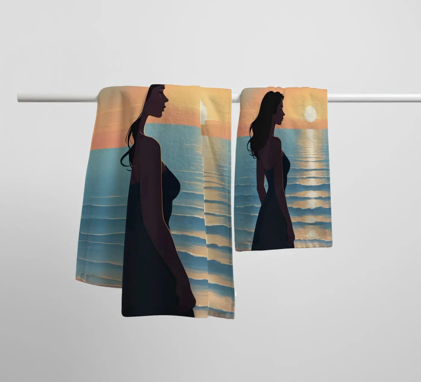 Sunset Thoughts towel by Maison Solis