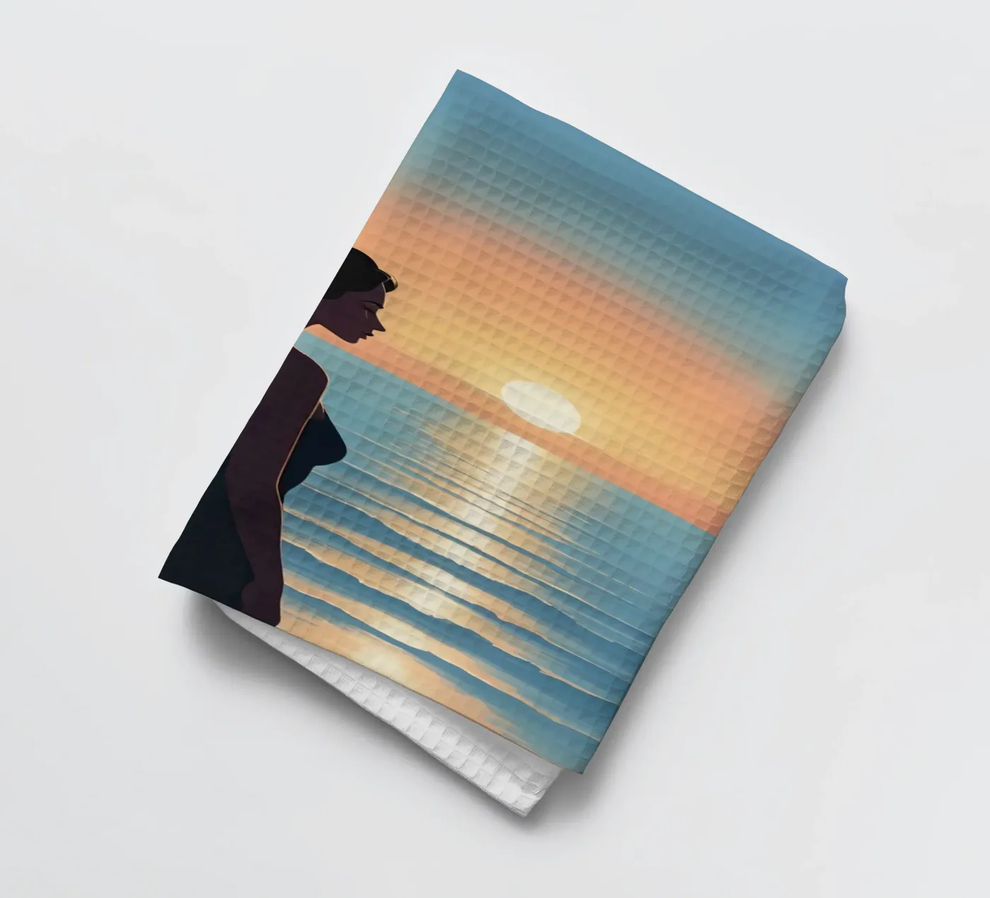 Sunset Thoughts Geschirrtuch von Maison Solis