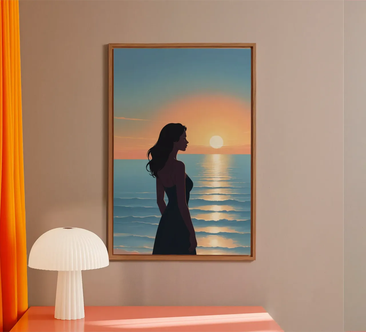 Sunset Thoughts forex plate by Maison Solis