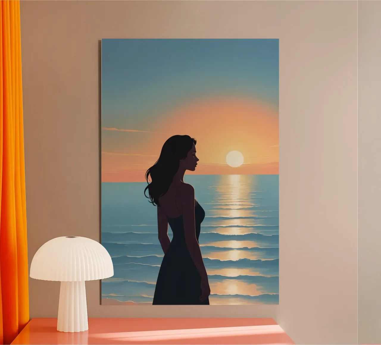 Sunset Thoughts forex plate by Maison Solis