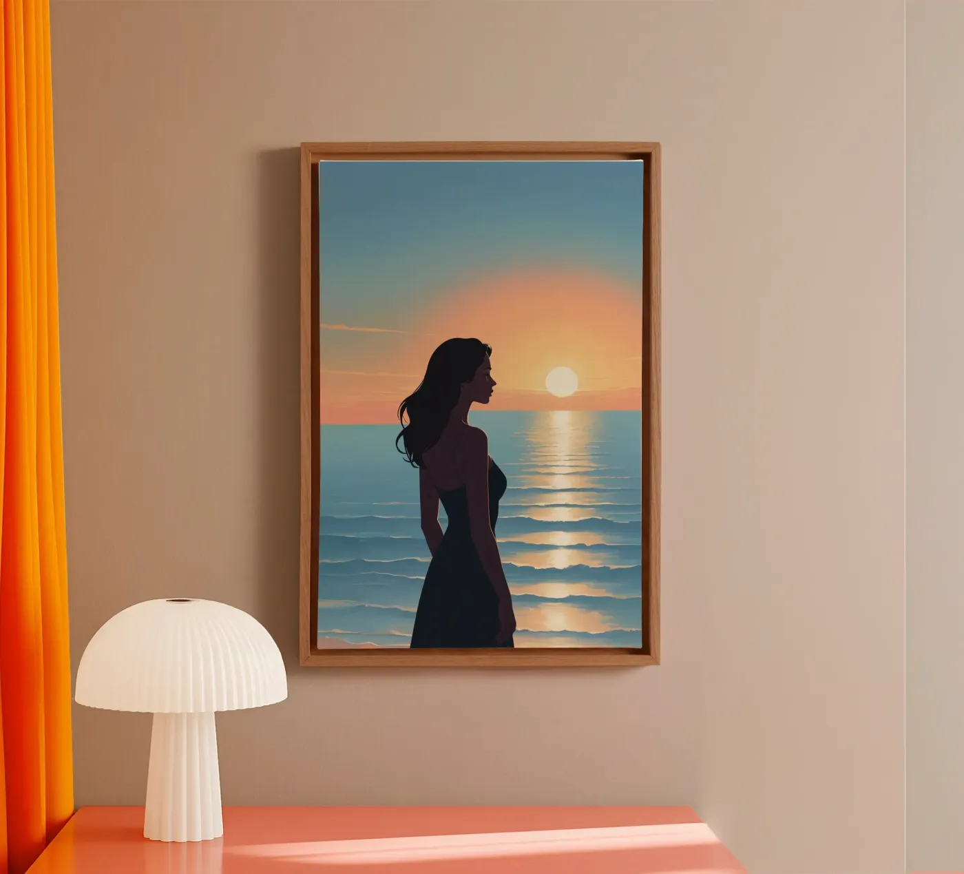 Sunset Thoughts canvas by Maison Solis