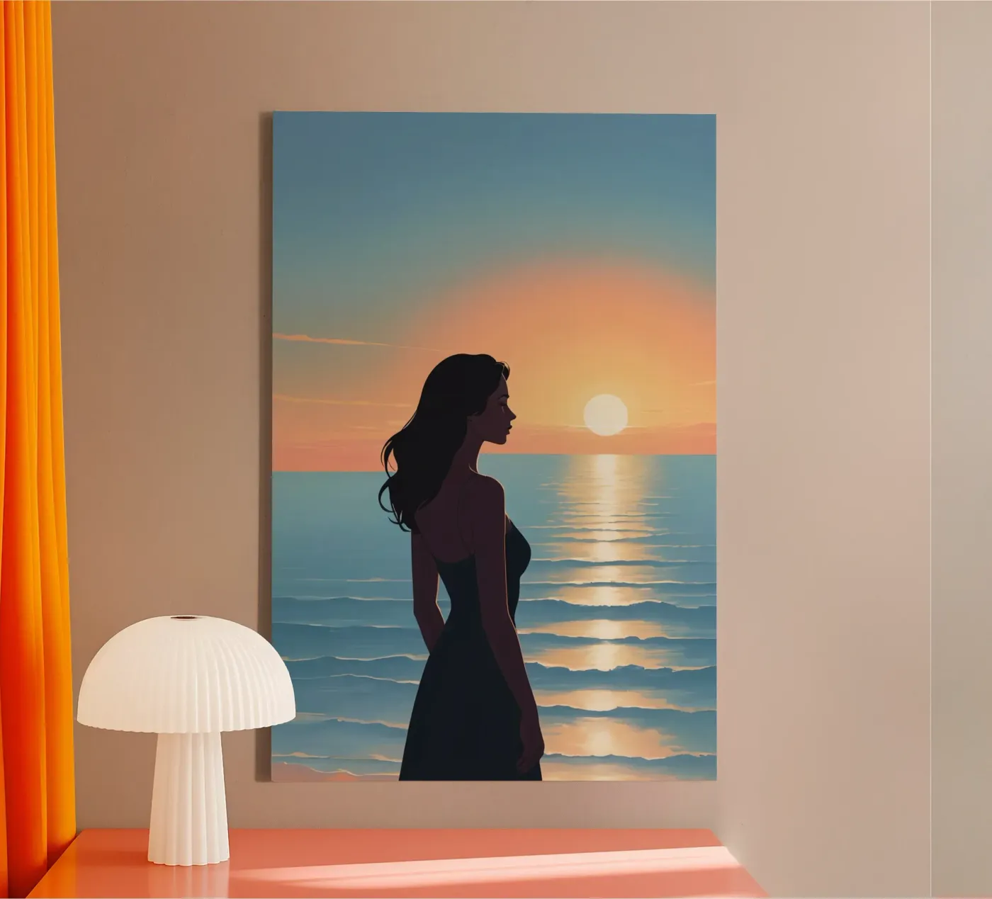 Sunset Thoughts canvas by Maison Solis