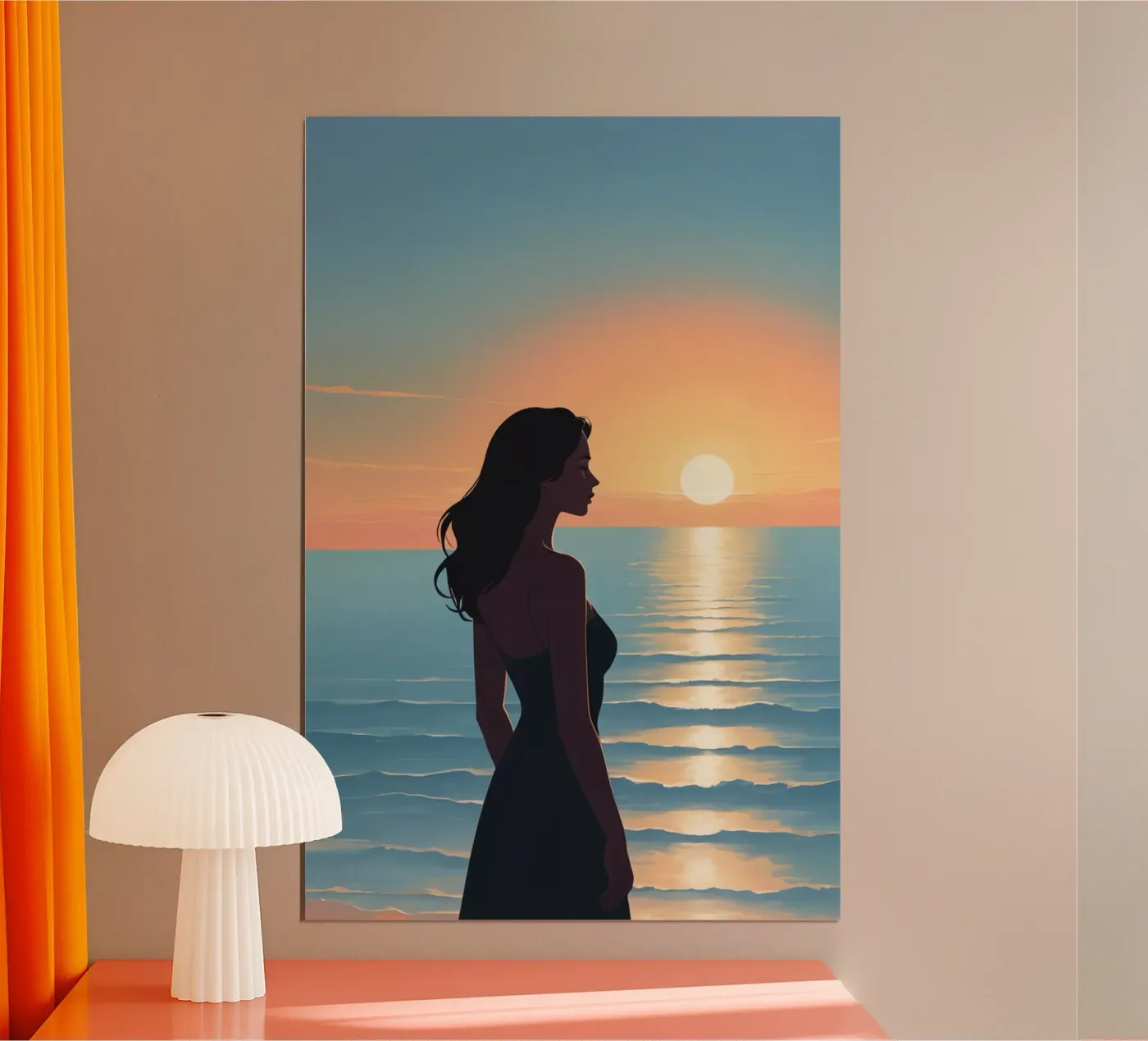 Sunset Thoughts poster by Maison Solis