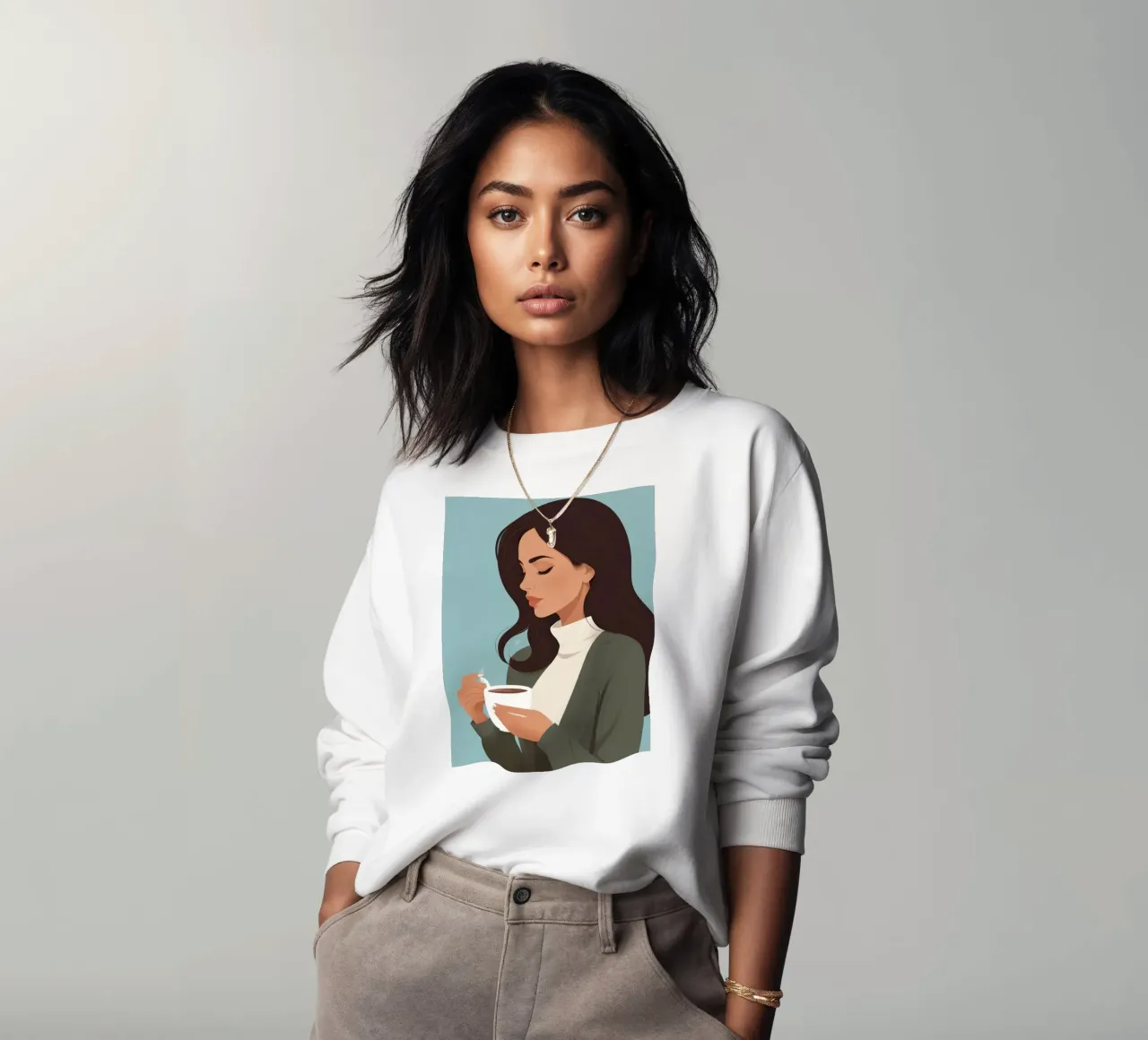 Caffè Tranquillo felpa da Maison Solis