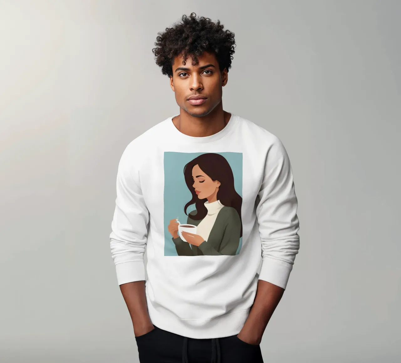 Caffè Tranquillo felpa da Maison Solis