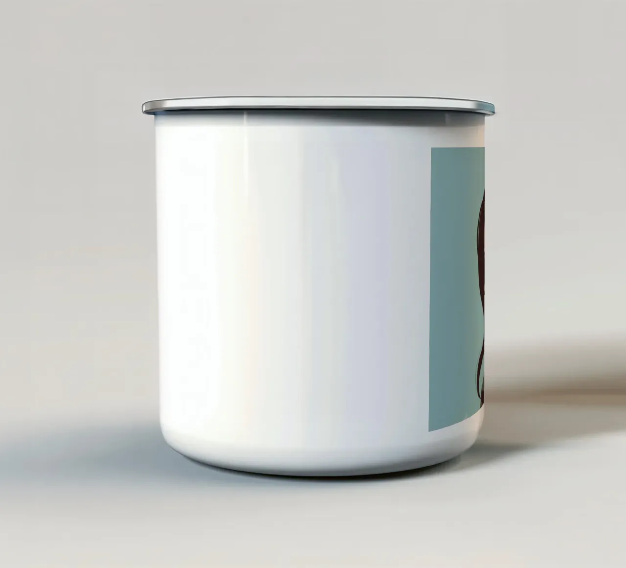 Caffè Tranquillo tazza in smalto da Maison Solis