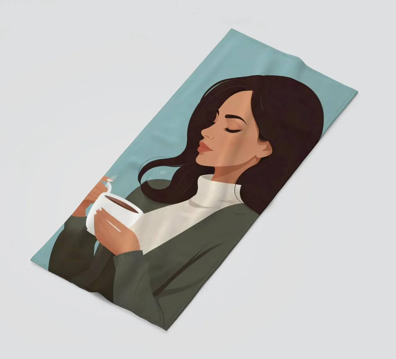 Caffè Tranquillo telo mare da Maison Solis