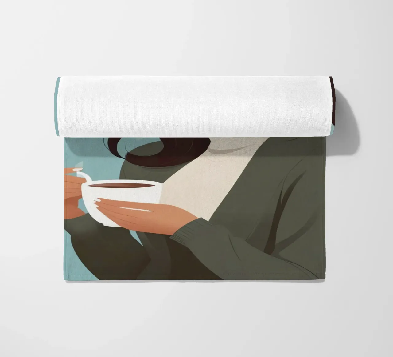 Caffè Tranquillo telo mare da Maison Solis