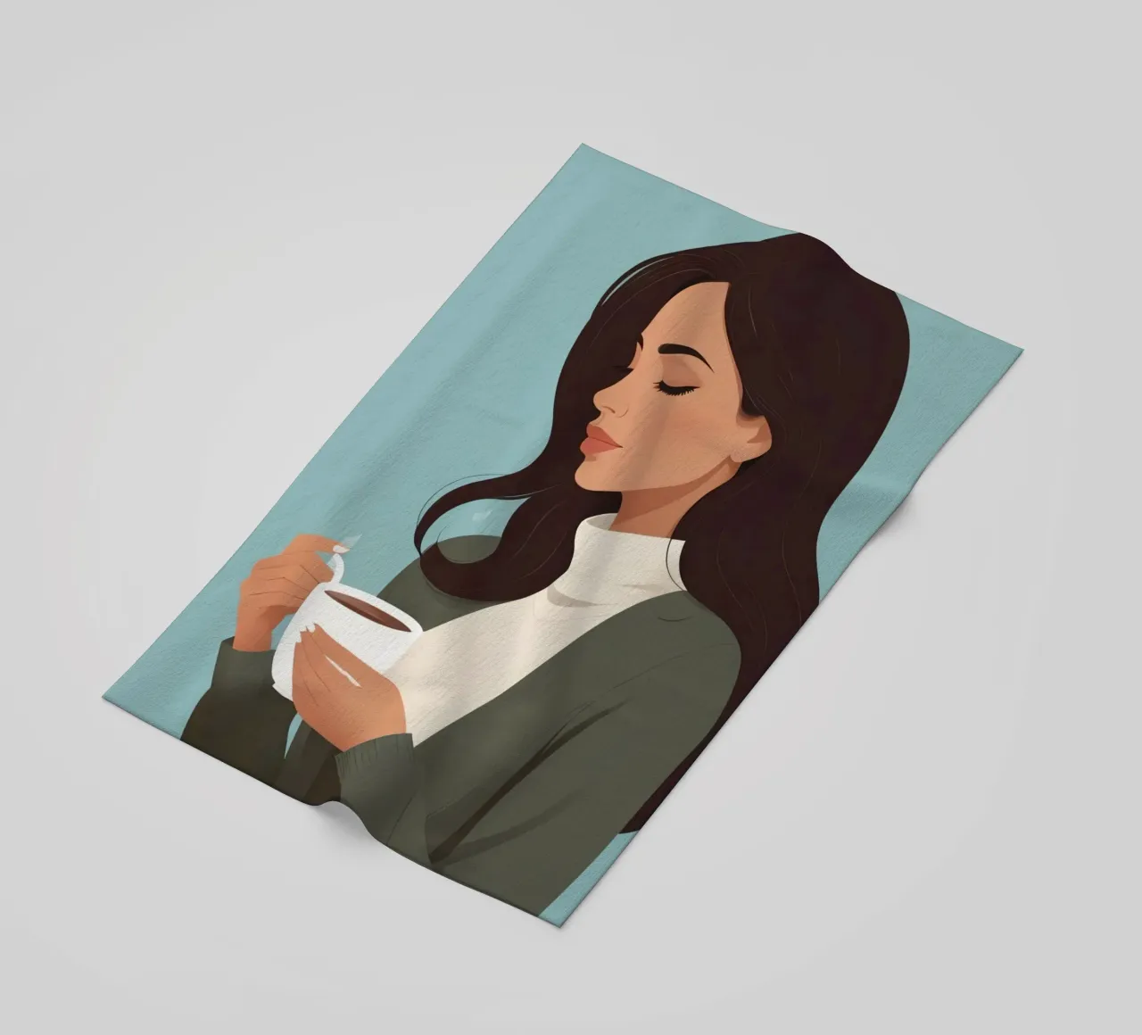 Caffè Tranquillo telo mare da Maison Solis