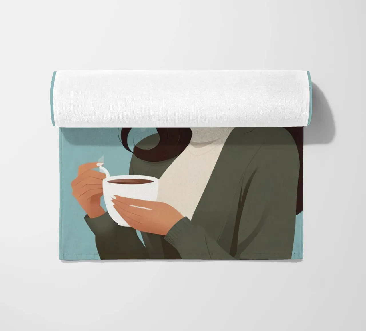 Caffè Tranquillo telo mare da Maison Solis