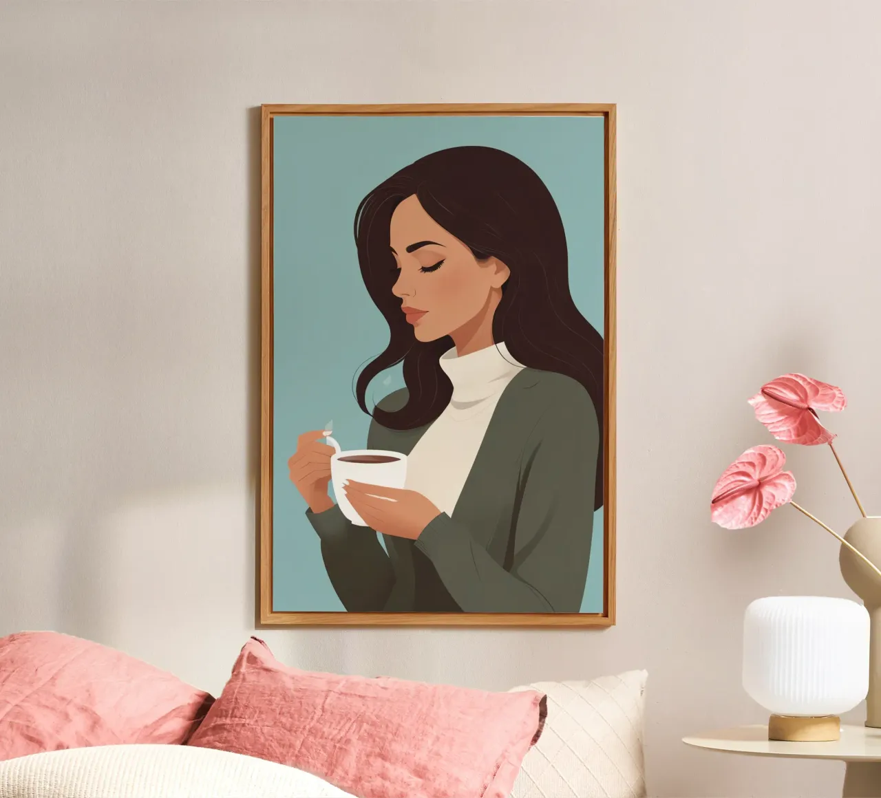 Caffè Tranquillo alluminio dibond da Maison Solis