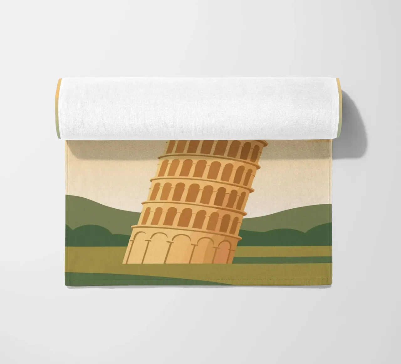 Pisa telo mare da minimalist designs