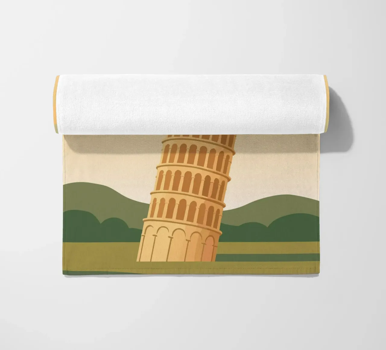 Pisa telo mare da minimalist designs