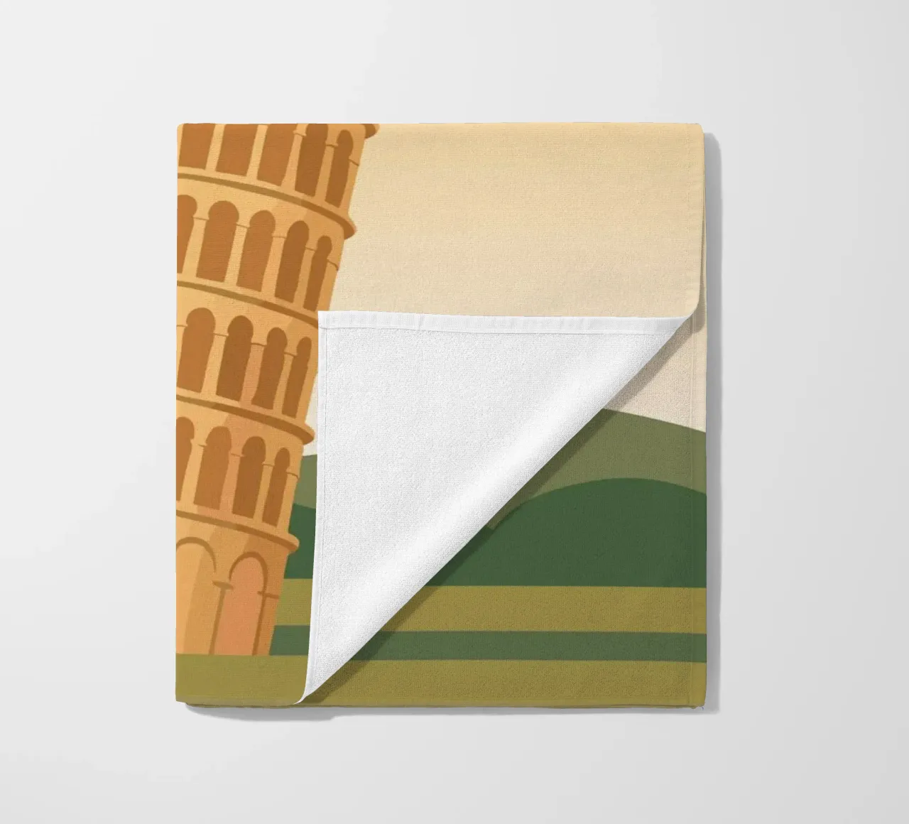 Pisa telo mare da minimalist designs